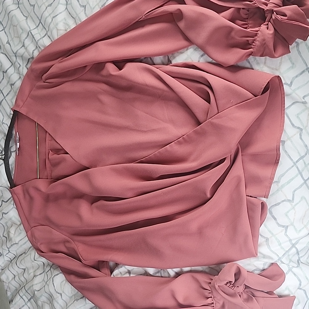 Naked zebra mauve top M